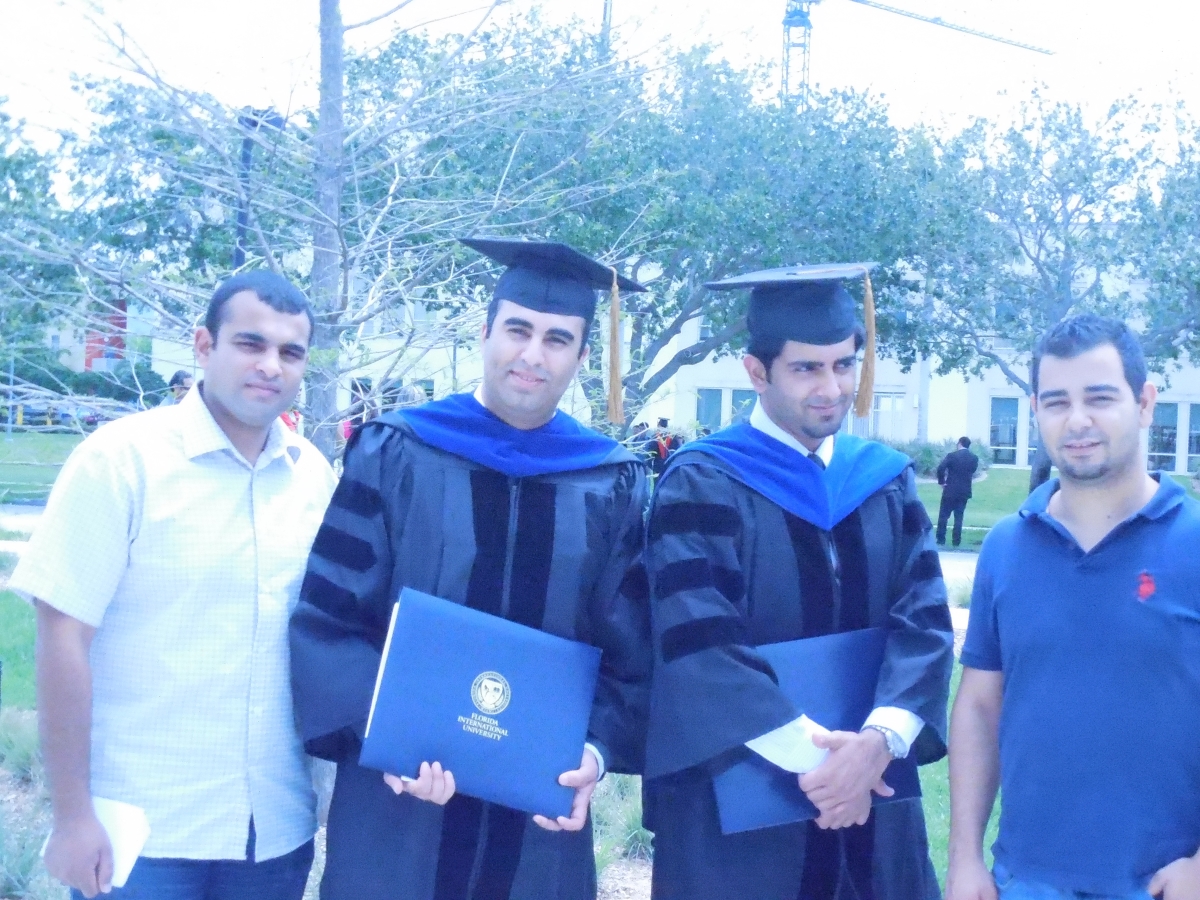 Graduation Ceremony of Ahmed Mohamed and Arash Nejadpak