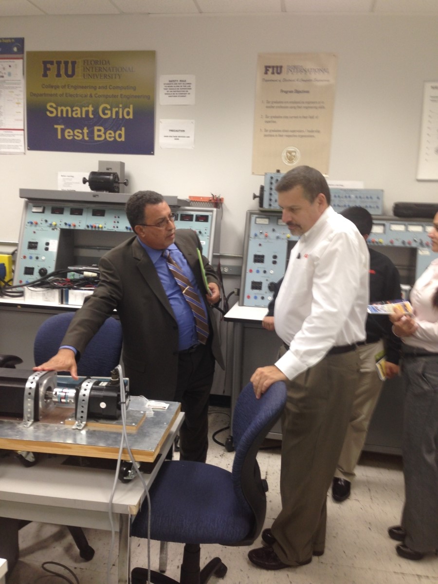 ABB Engineers from Relay Group Visit Smart Grid Test Bed
