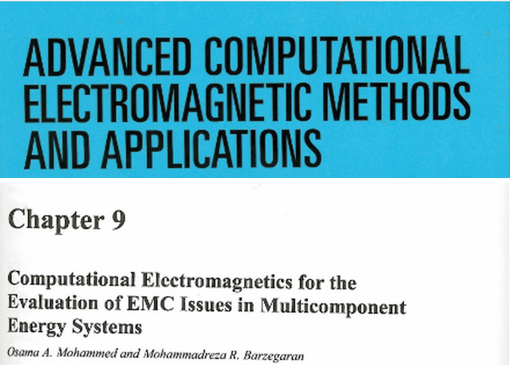 Computational Electromagnetics for the Evaluation of EMC Issues in Multicomponent Energy Systems