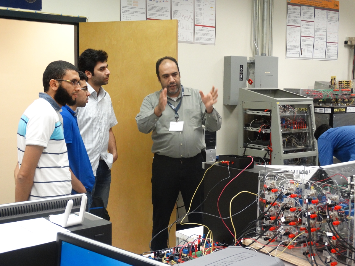 IEEE SmartGrid Comm 2015 Field trips at   SmartGrid Testbed  Energy System Research Laboratory (ESRL)