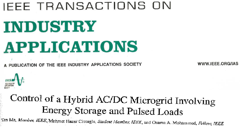 Control of Hybrid AC/DC Microgrid