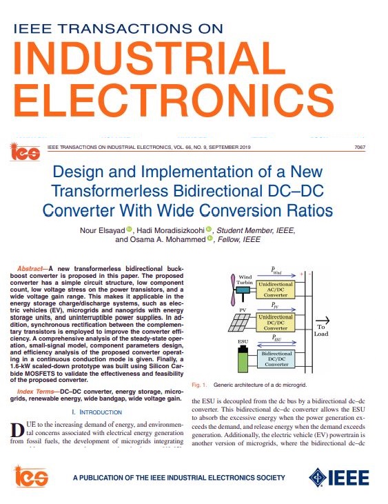 Design and Implementation of a New Transformerless Bidirectional DC–DC Converter With Wide Conversion Ratios