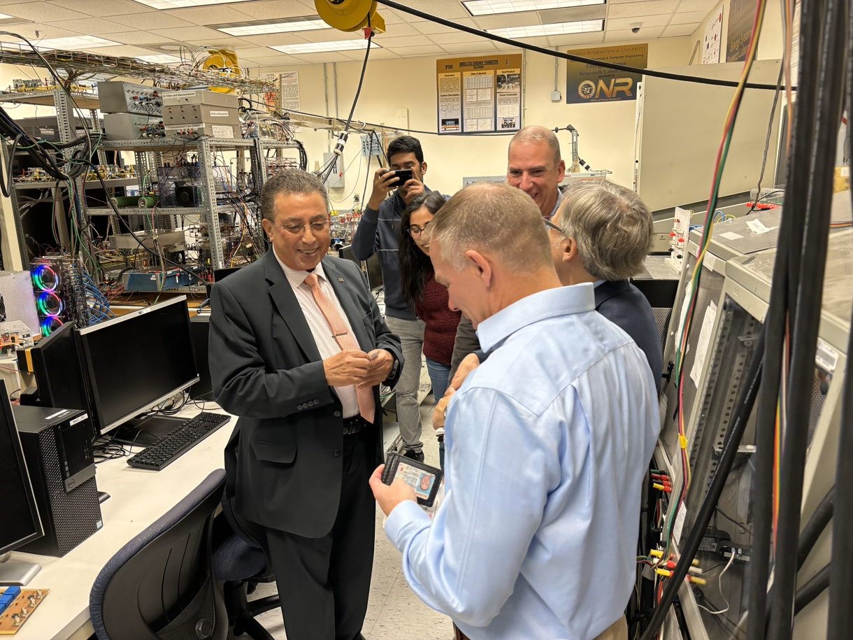 USACE Visit to Smart Grid Test Bed Laboratory