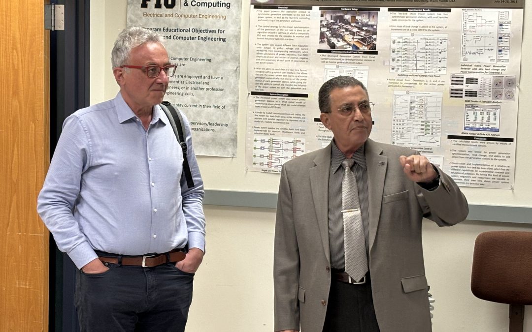 Sandia National Labs Visit to Smart Grid Test Bed Laboratory